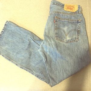 Levi Strauss & Co 501 button fly jeans